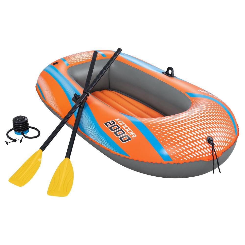 Conjunto De Balsa Hinchable Bestway Kondor 2000 De 1,85 M X 97 Cm image number 3.0