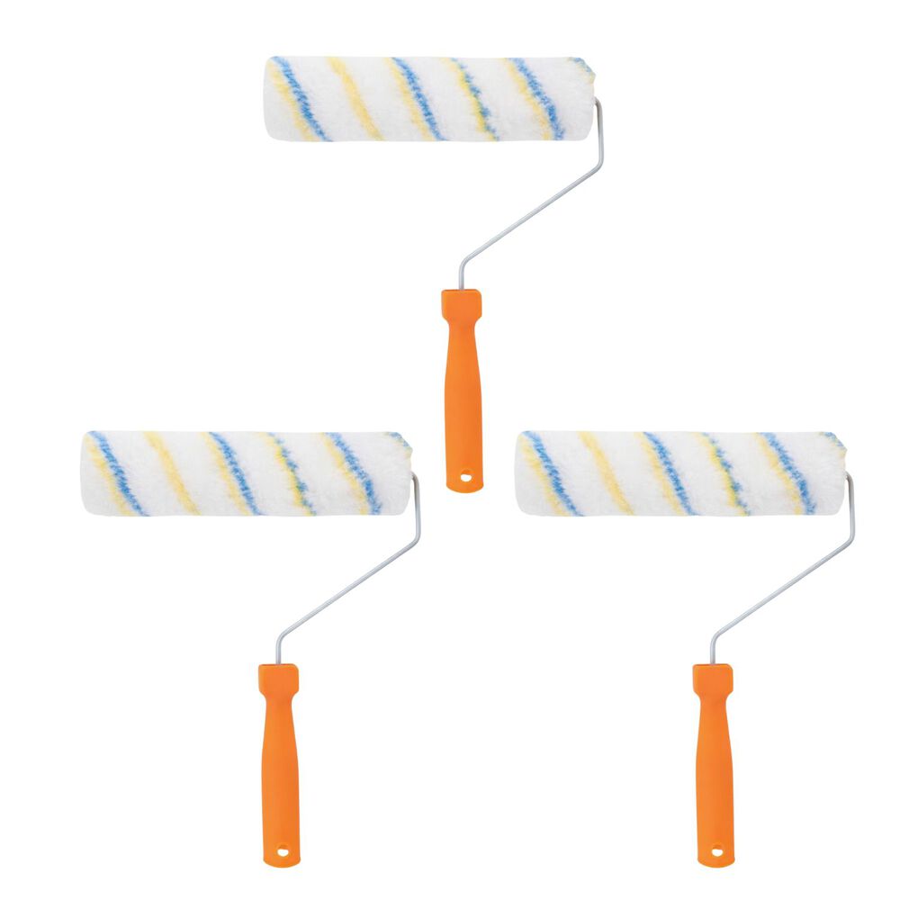 Set 3 Rodillos Chiporro Mango Plastico 26x35cm Para Pintar image number 4.0