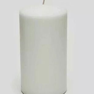Vela Blanca Grande Cirio 14x 7 Cms