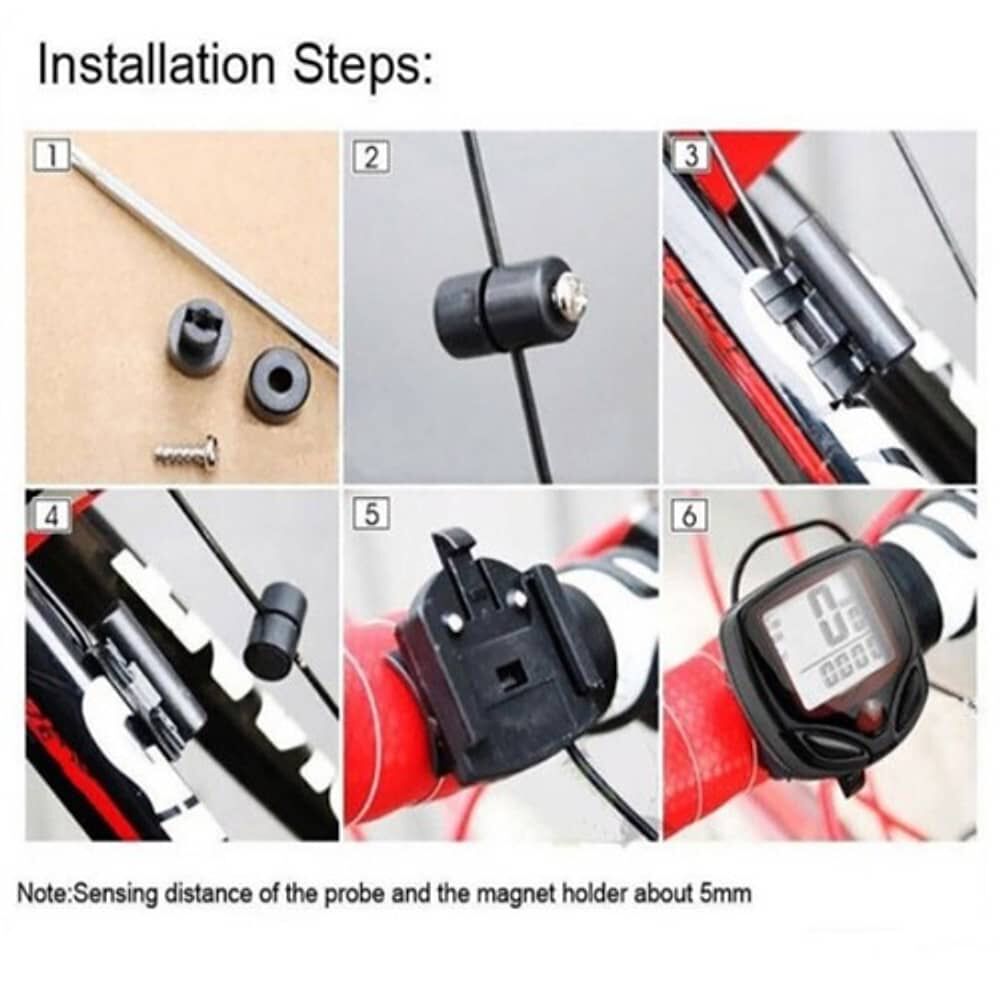 Veloc&iacute;metro Ciclocomputador Bicicleta image number 7.0