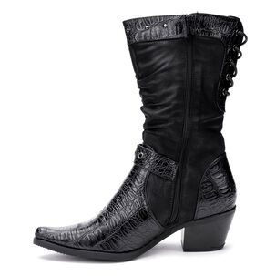 Bota Mujer Negro Ellen Thunder Blue