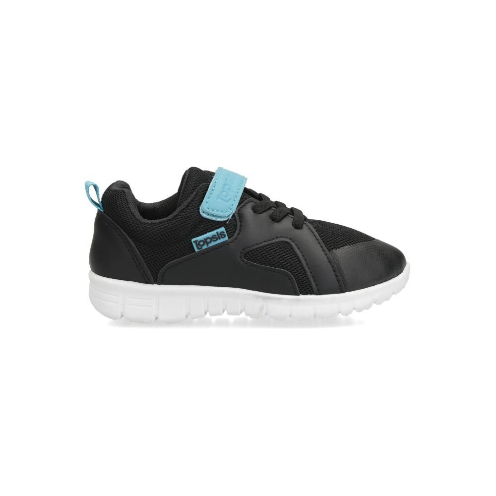 Zapatilla Infantil Niño Topsis Negro image number 2.0