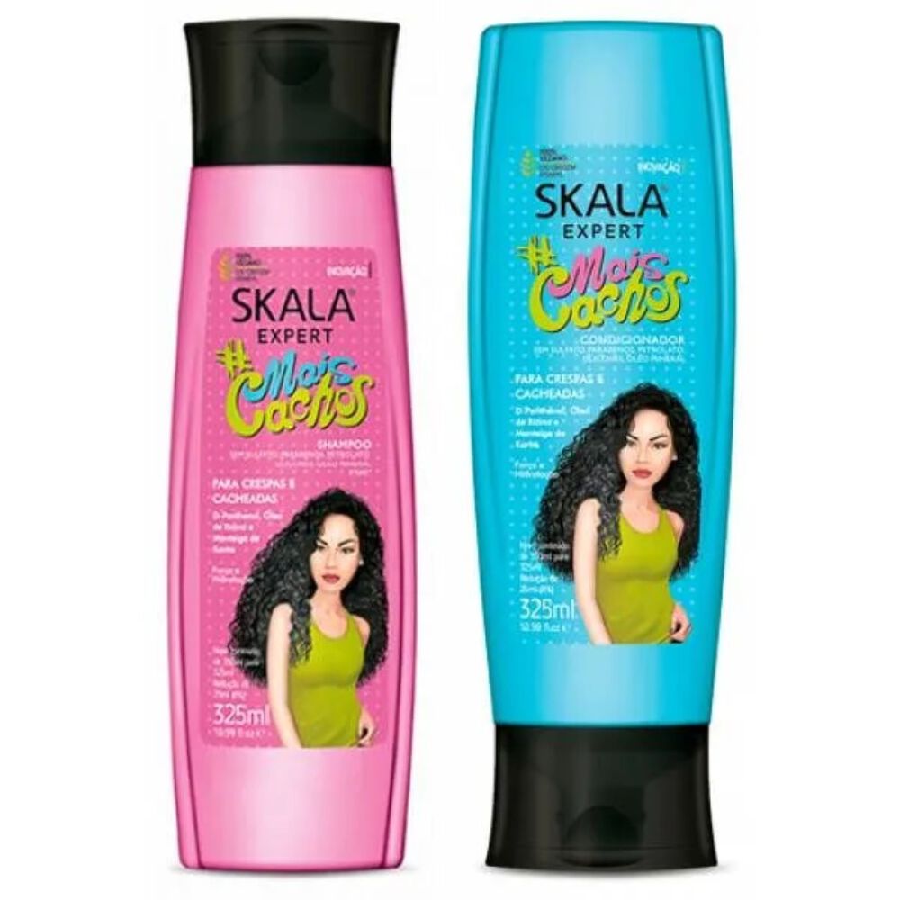 Kit Shampoo Y Acond Rizos Perfectos Mais Cachos Skala Expert 650ml image number 3.0