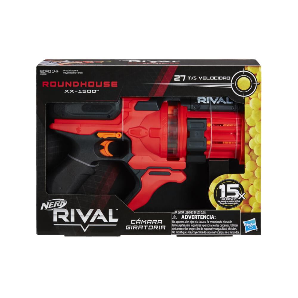 Lanzardor De Dardos Nerf Rival Roundhouse Xx-1500 image number 0.0
