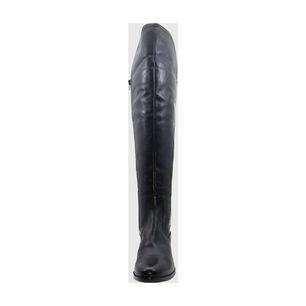 Bota Cuero Negro V&iacute;a Franca Art. 5915030preto