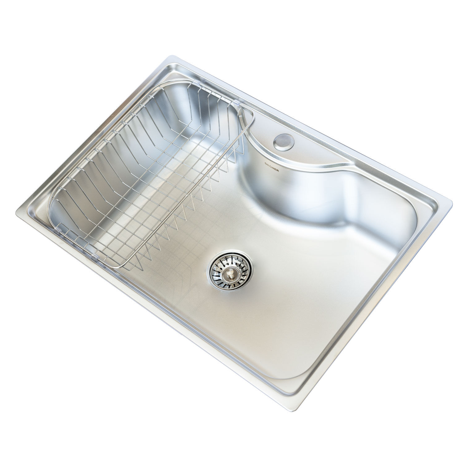 Lavaplatos 1c Groner Inox 650c image number 1.0