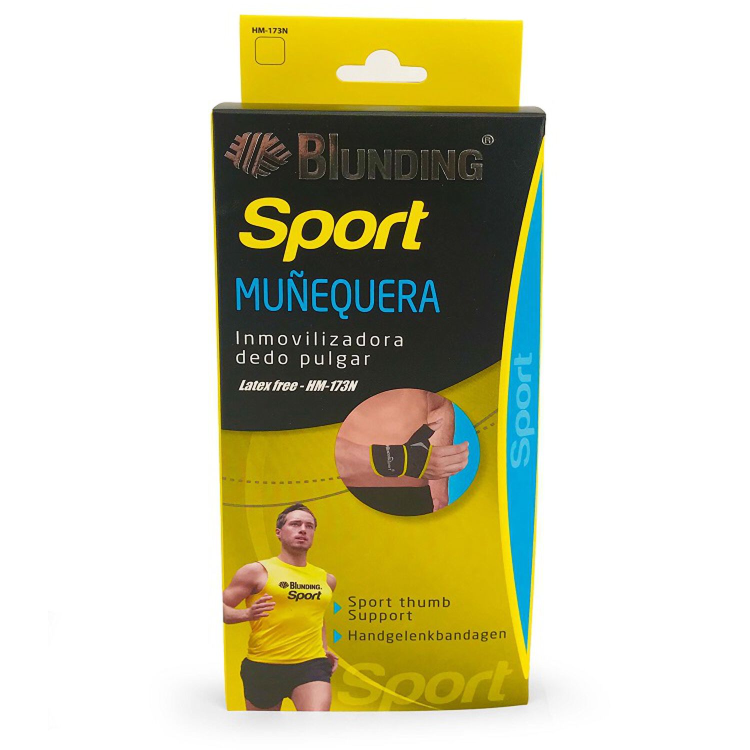 Mu&ntilde;equera Inmovilizadora Dedo Pulgar Sport Talla L-blunding image number 3.0