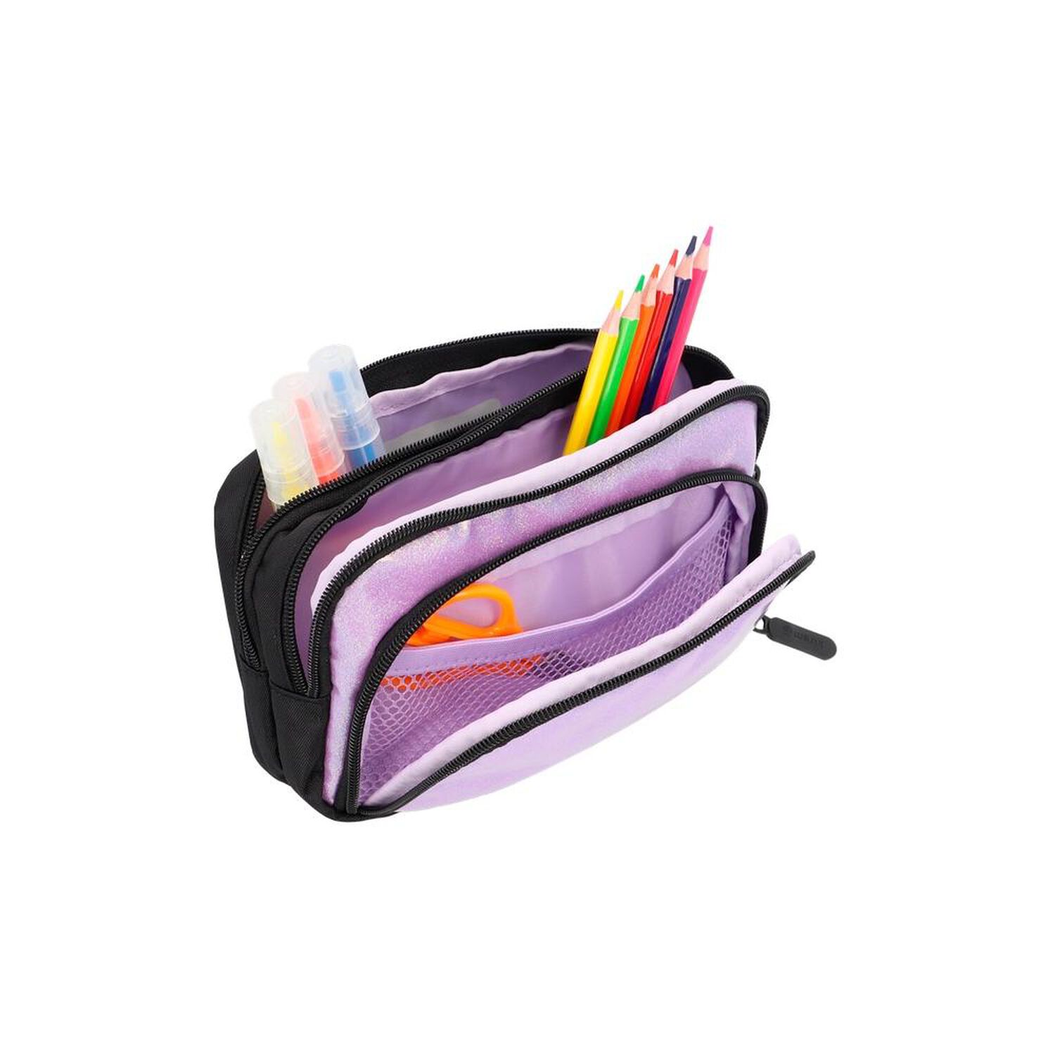 Estuche Xtrem Zip-art 6xt Negro/lila image number 3.0