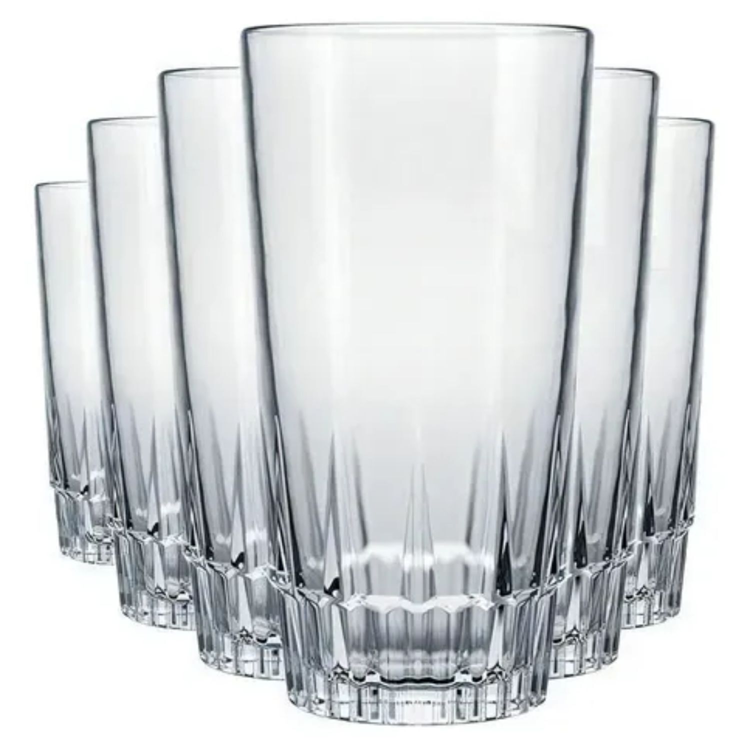 Set 6 Vasos Alto Long Drink Vega 330ml Trasparente image number 3.0