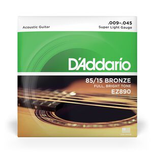 Set Cuerdas Guitarra Acústica 09-45 Ez890 Daddario