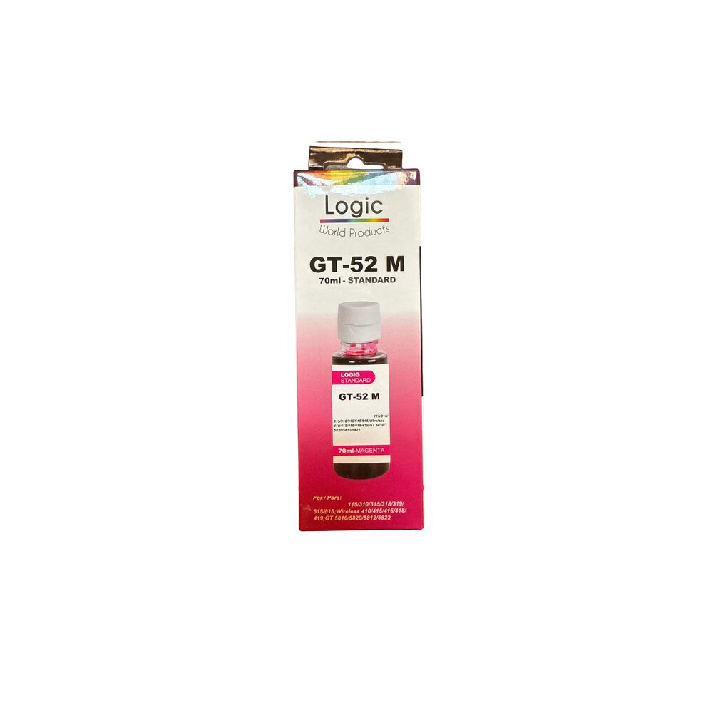 Pack X2 Tintas Compatibles Para Gt-51/52 502/515/516/517/530 image number 3.0