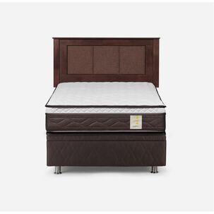 Cama Ba&uacute;l Rosen New Style 4 / 1 Plaza / Base Normal + Respaldo Rachel