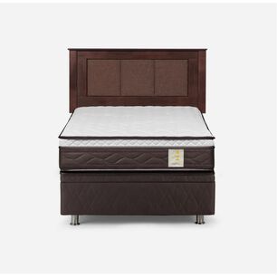 Cama Baúl Rosen New Style 4 / 1 Plaza / Base Normal + Respaldo Rachel