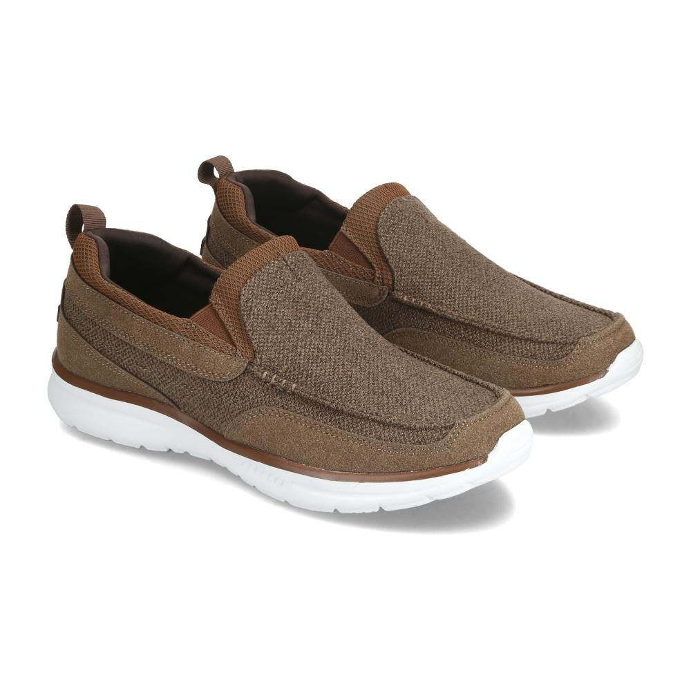 Zapato Casual Hombre Bruno Bertini Brown image number 1.0