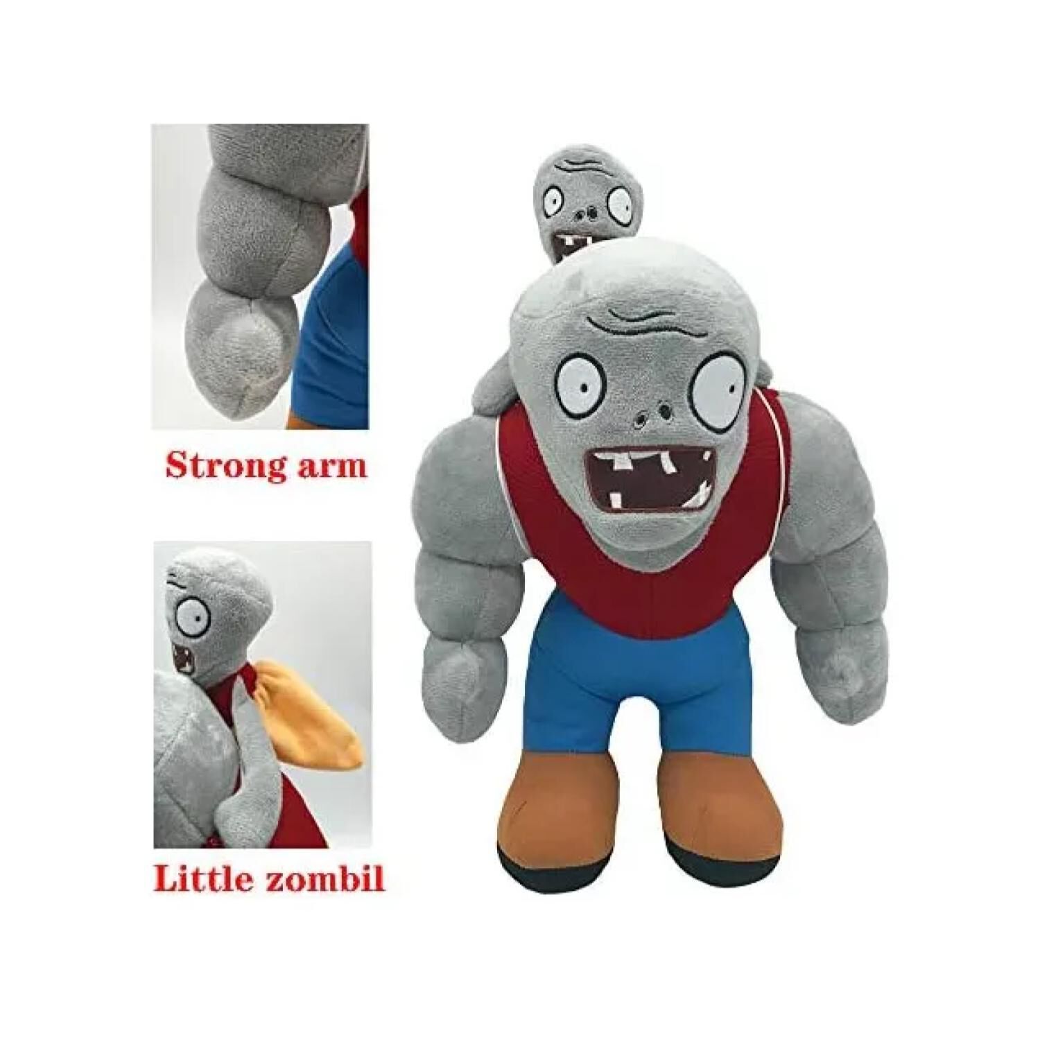 Juguete Peluche Zombistein 35cm Plantas Vs Zombies Infantil image number 1.0