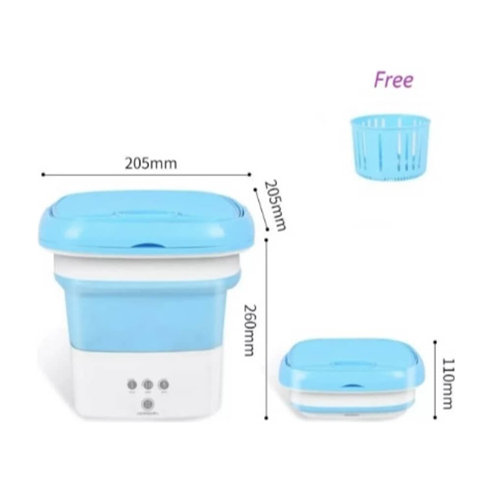 Mini Lavadora Portatil Plegable Hogar image number 2.0