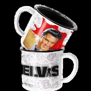 Taza Enlozada Lechera Elvis Presley Rock Musica Taza Enlozada Lechera Elvis Presley Rock Musica