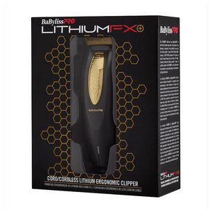 Maquina Cortadora Clipper Fx673 Lithium Gold Black