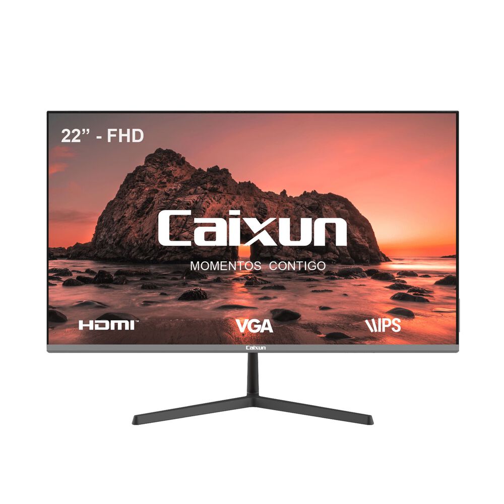 Monitor Oficina Caixun 22" Fhd Ips 75 Hz Vga Hdmi Negro C22x3f image number 0.0