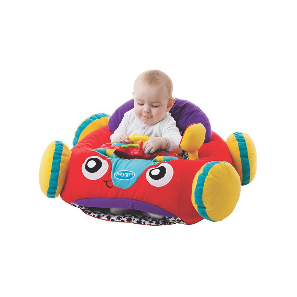 Auto Musica Y Luces Rojo Playgro image number 1.0