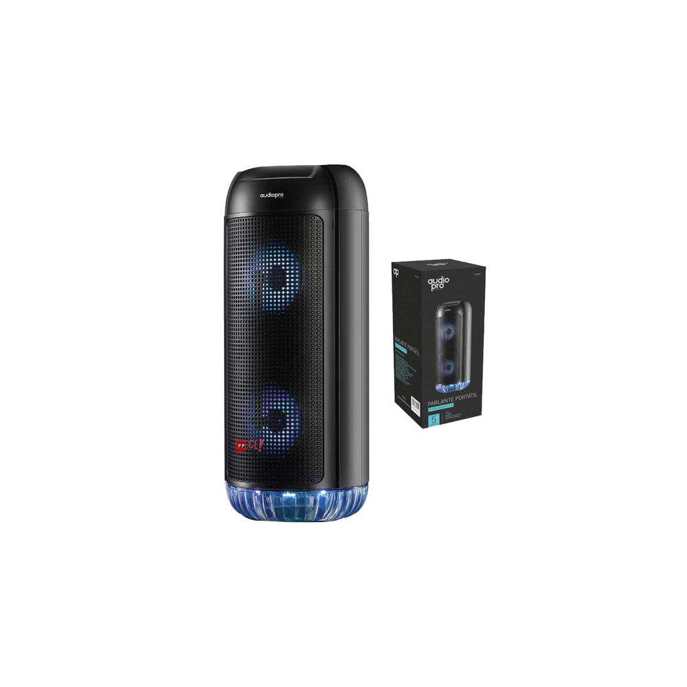 Parlante Bluetooth Con Iluminación Led Azul 5w Rms - Ps image number 1.0