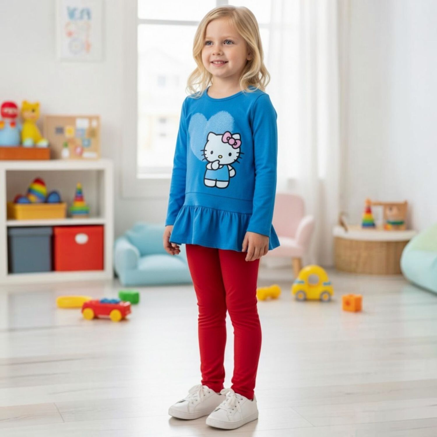 Conjunto Ni&ntilde;a Hello Kitty image number 0.0