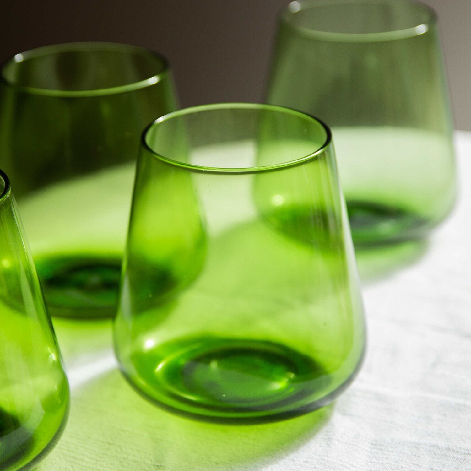 Set 6 Vasos Valeria Verde image number 1.0