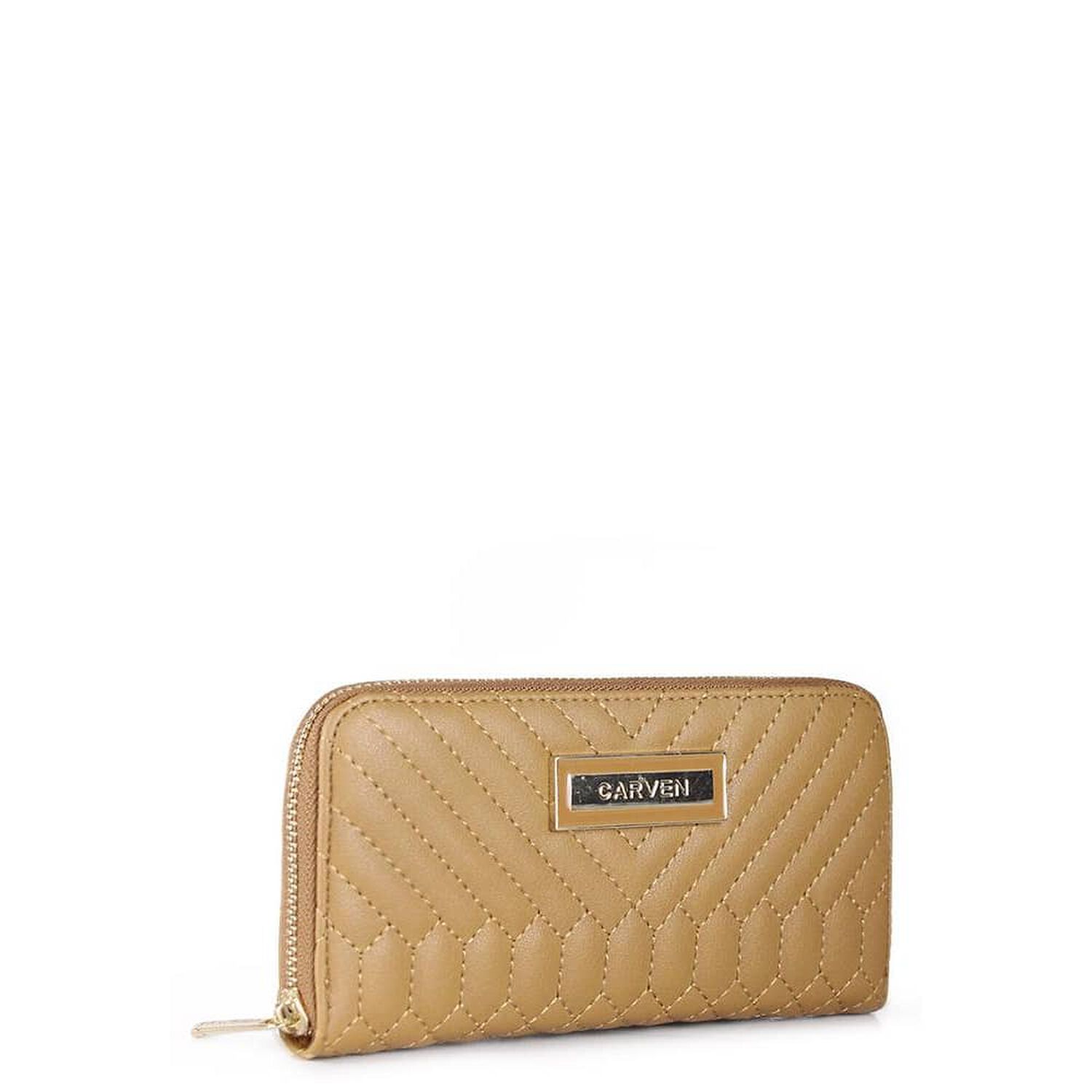 Billetera De Mujer Petunia Camel Carven image number 1.0