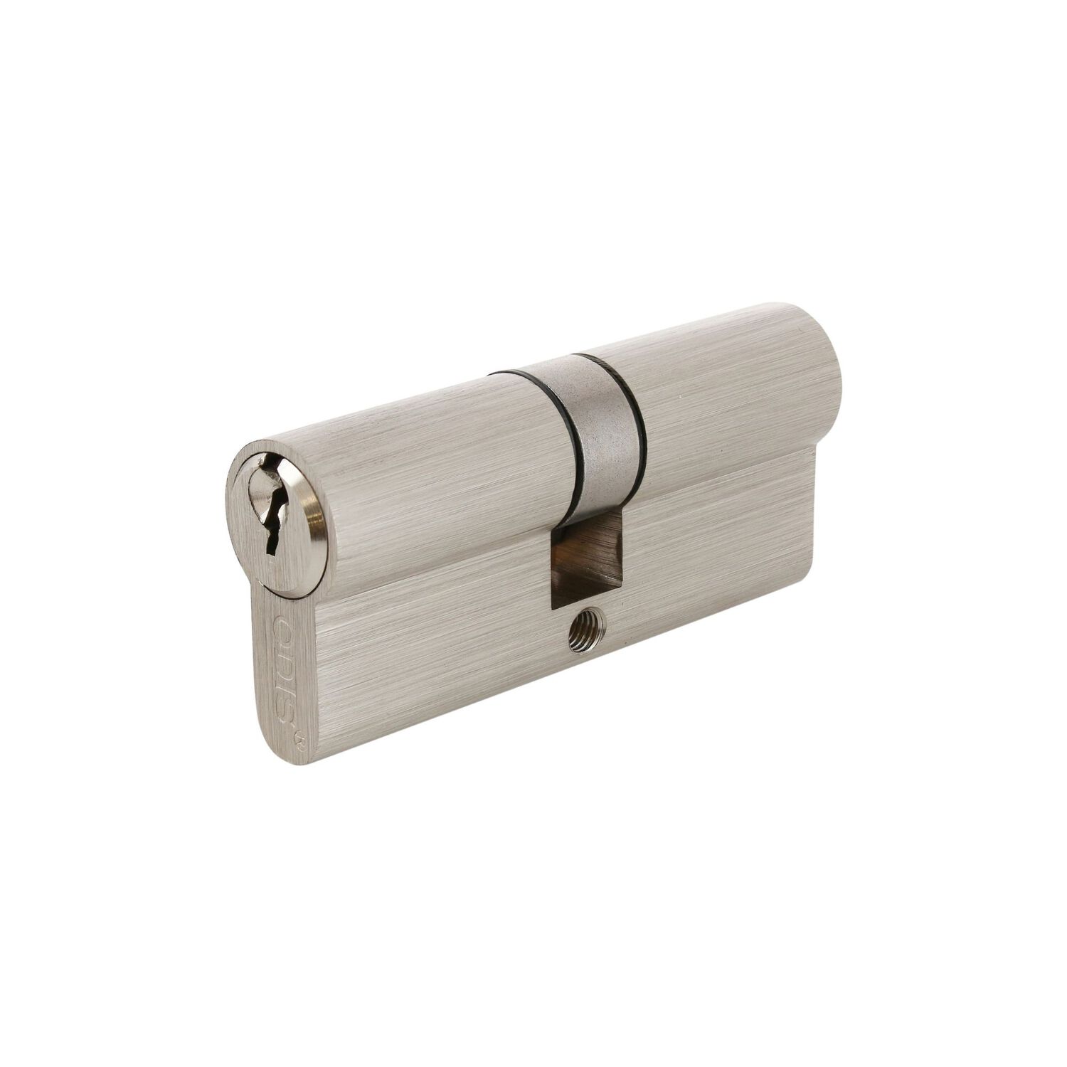 Cilindro Odis Llave-llave Est&aacute;ndar 70mm Plata Satinado 6 Combinaciones image number 1.0
