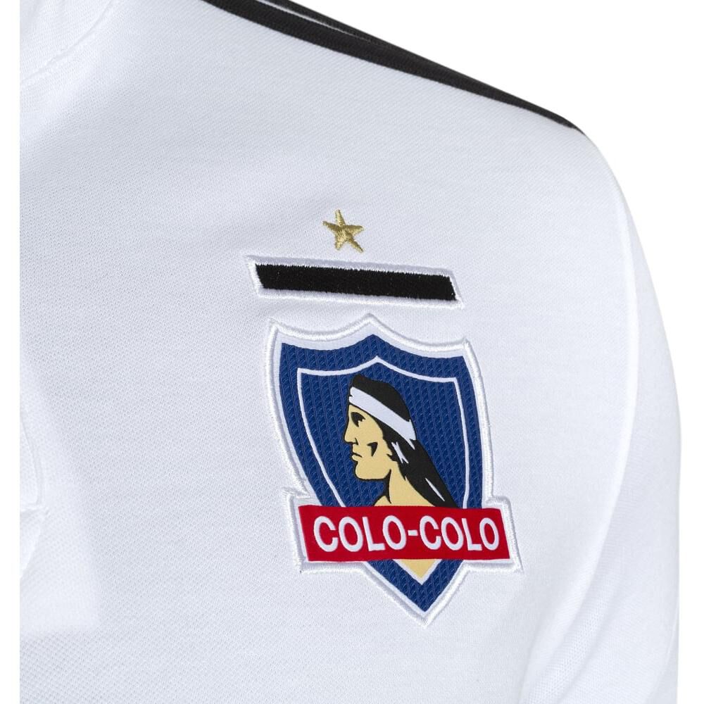Polera Manga Corta Polo Hombre Adidas Colo-colo image number 2.0