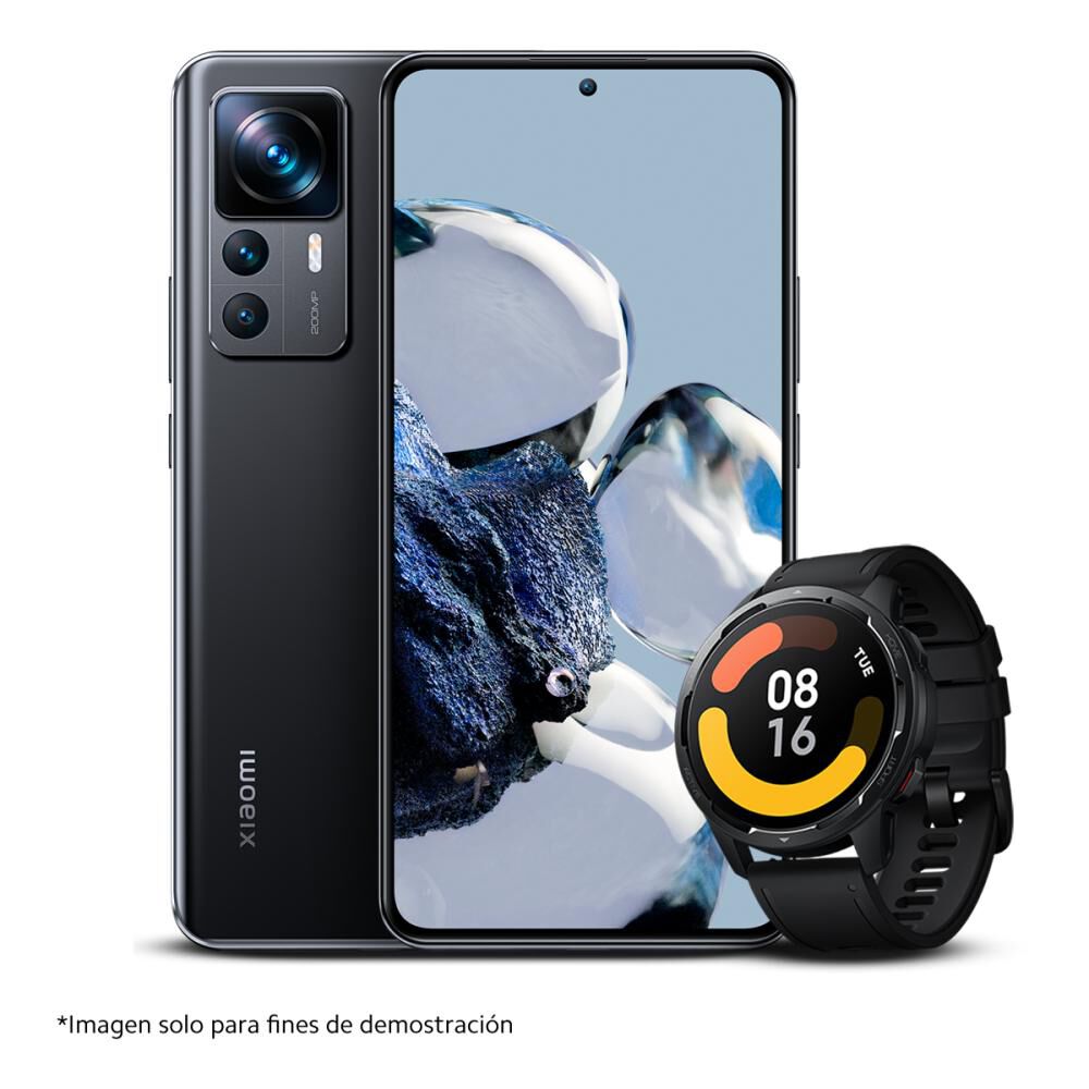 Smartphone Xiaomi  12T Pro / 5G / 256 Gb + Smartwatch Xiaomi Watch S1 Black image number 0.0