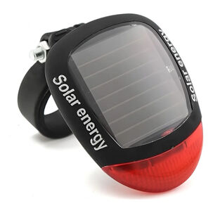 Luz Led Trasera Bicicleta Solar Contra Agua Recargable
