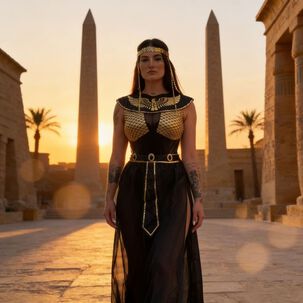 Disfraz De Mujer Faraona Egipcia Cleopatra Halloween