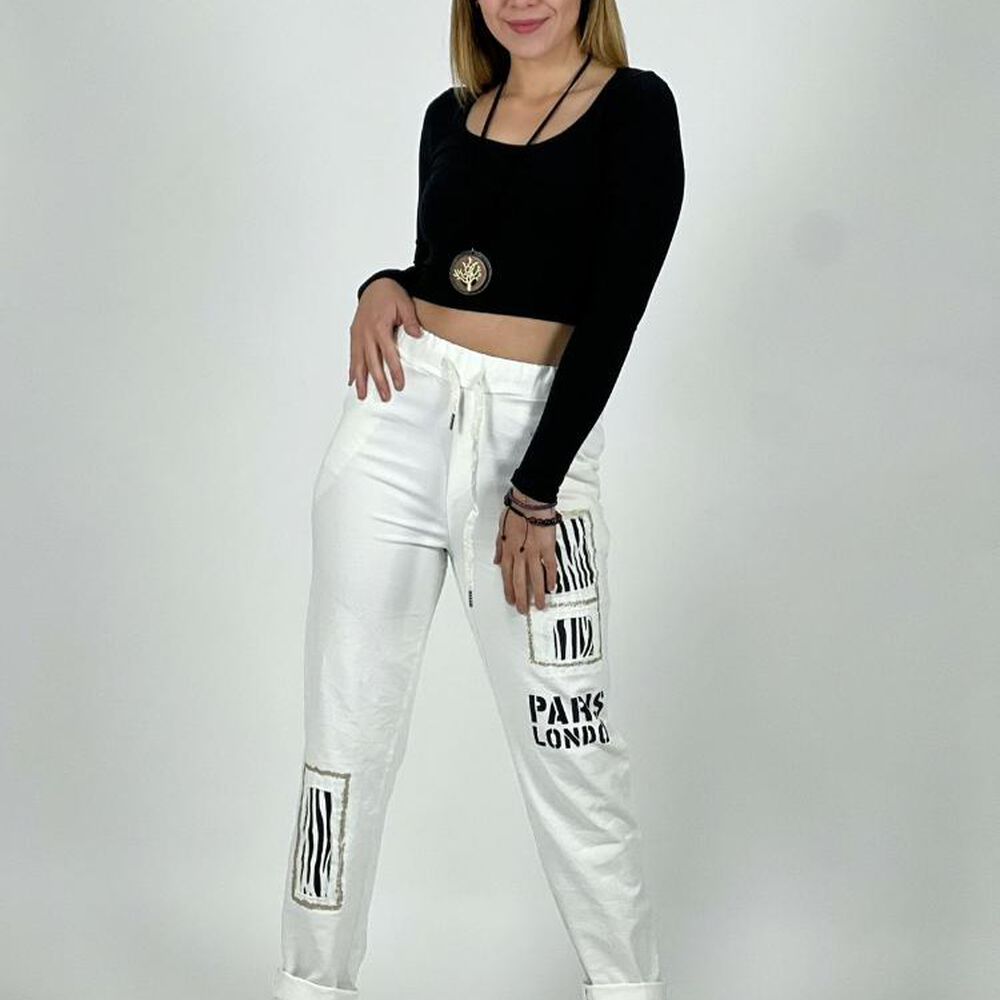 Jogger Italiano Letras Y Print image number 0.0