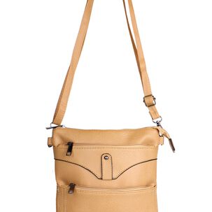 Cartera Bandolera Felicia Camel Anabella Sachi