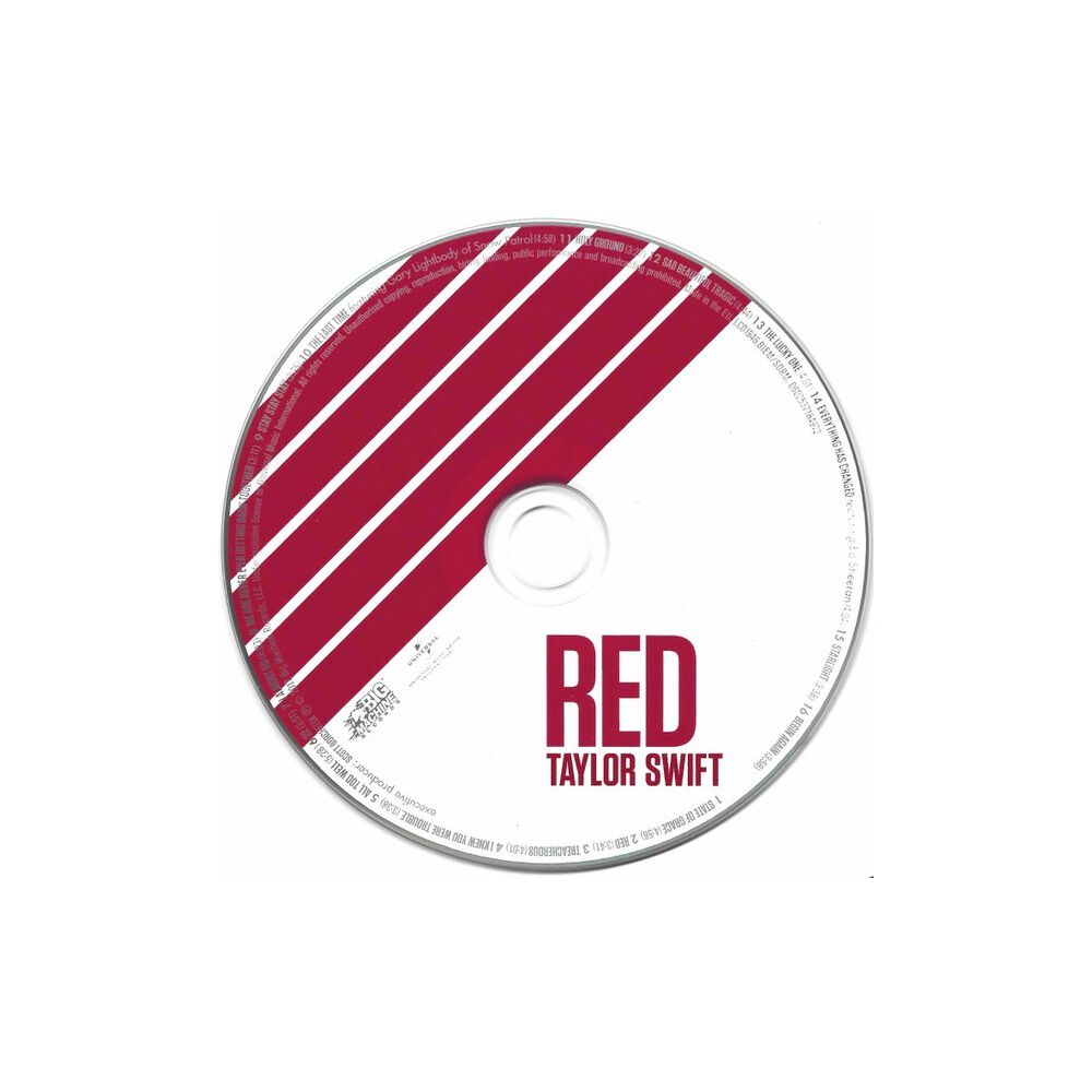 Taylor Swift - Red | Cd image number 2.0