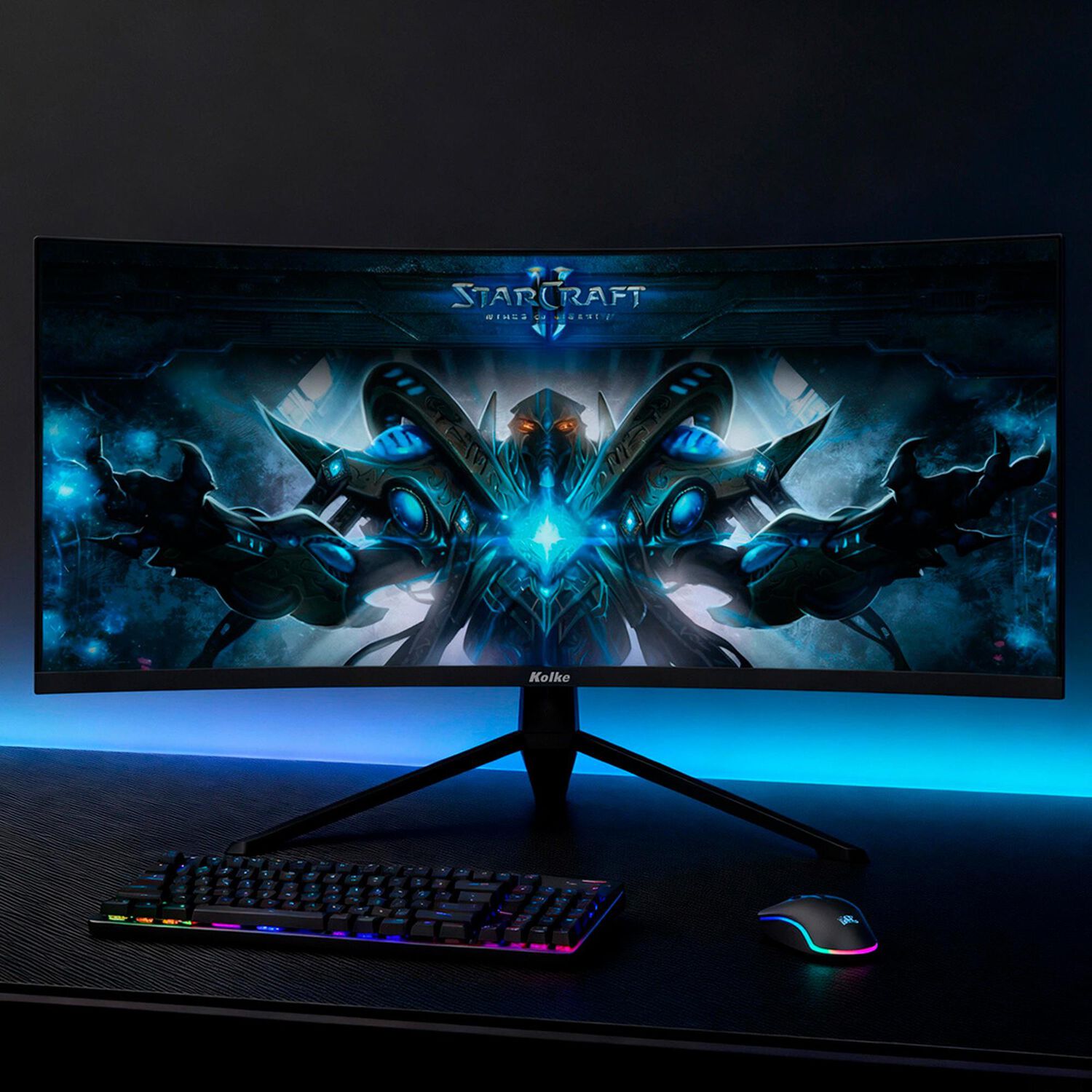 Monitor Gamer Curvo Kolke 34" Uwqhd 165hz 1ms Ultrawide image number 2.0
