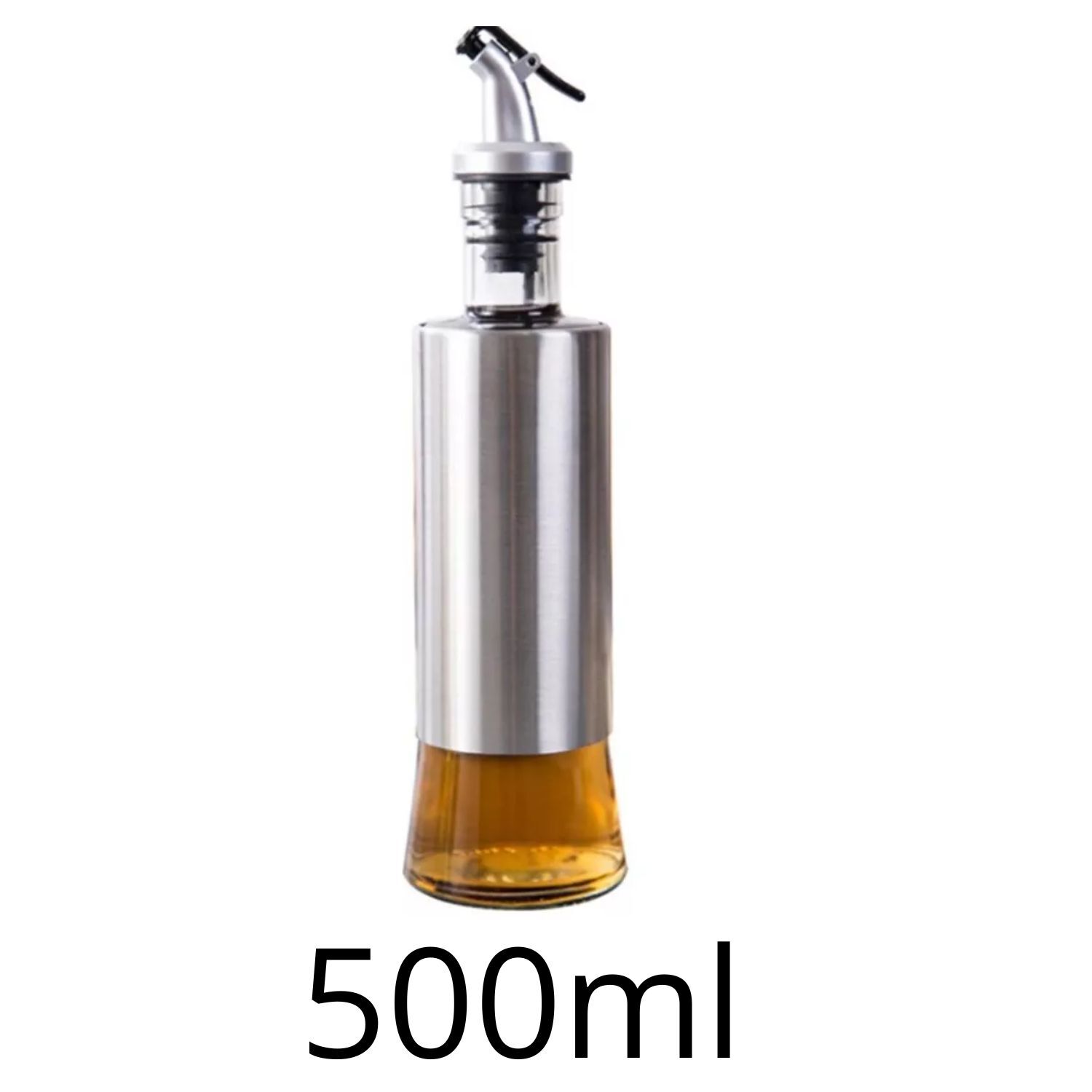 Alcuza Botella Dispensador 500 Ml Aceite Vinagre Restaurant image number 1.0