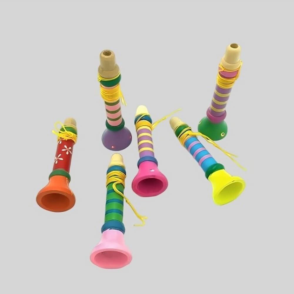 Set 2 Trompeta Juguete Musical image number 1.0