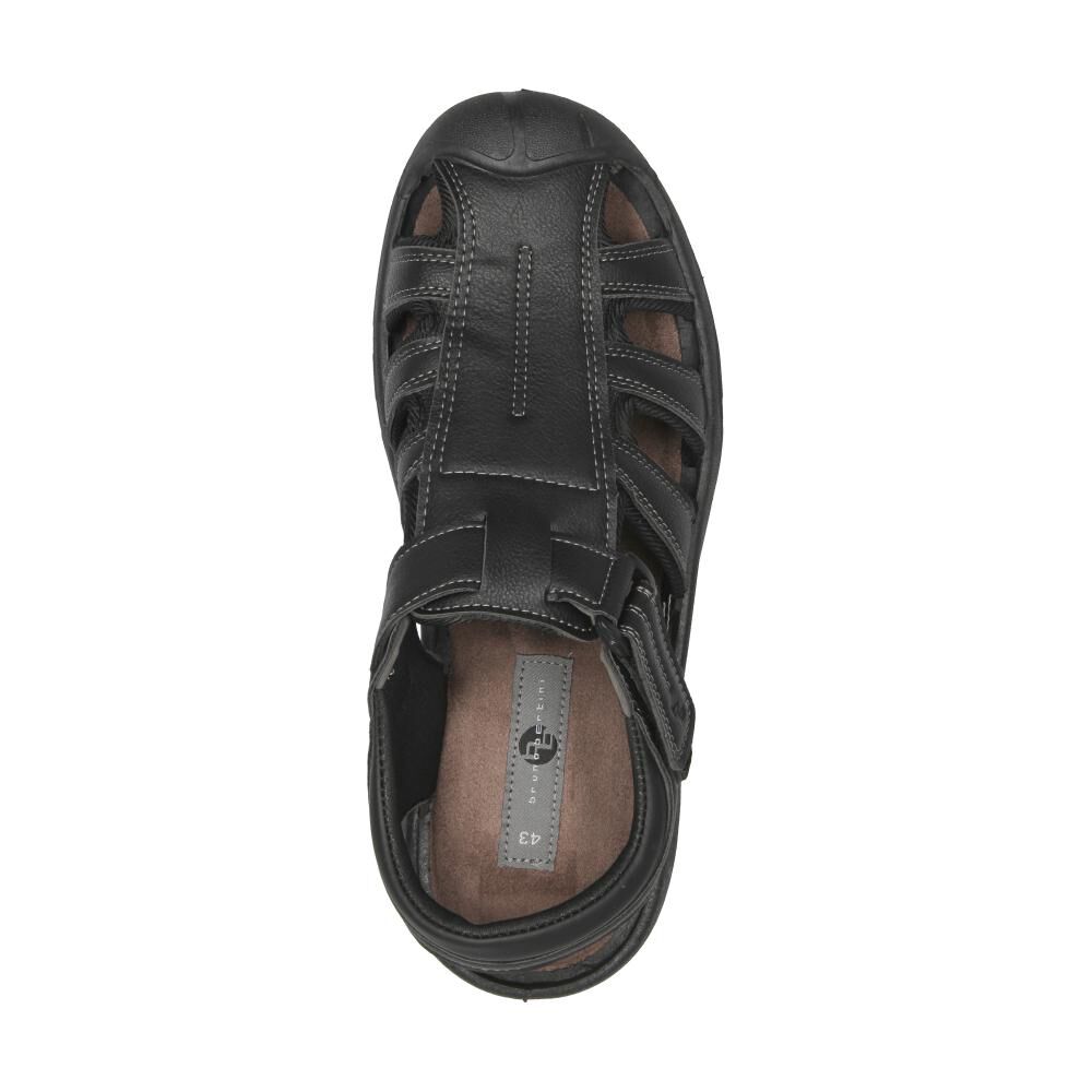 Sandalia Hombre Bruno Bertini Black image number 4.0