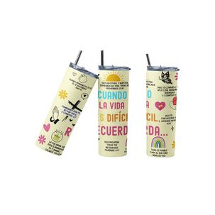 Termo Botella T&eacute;rmica Cristiano Con Vers&iacute;culos B&iacute;blicos Evang&eacute;lico