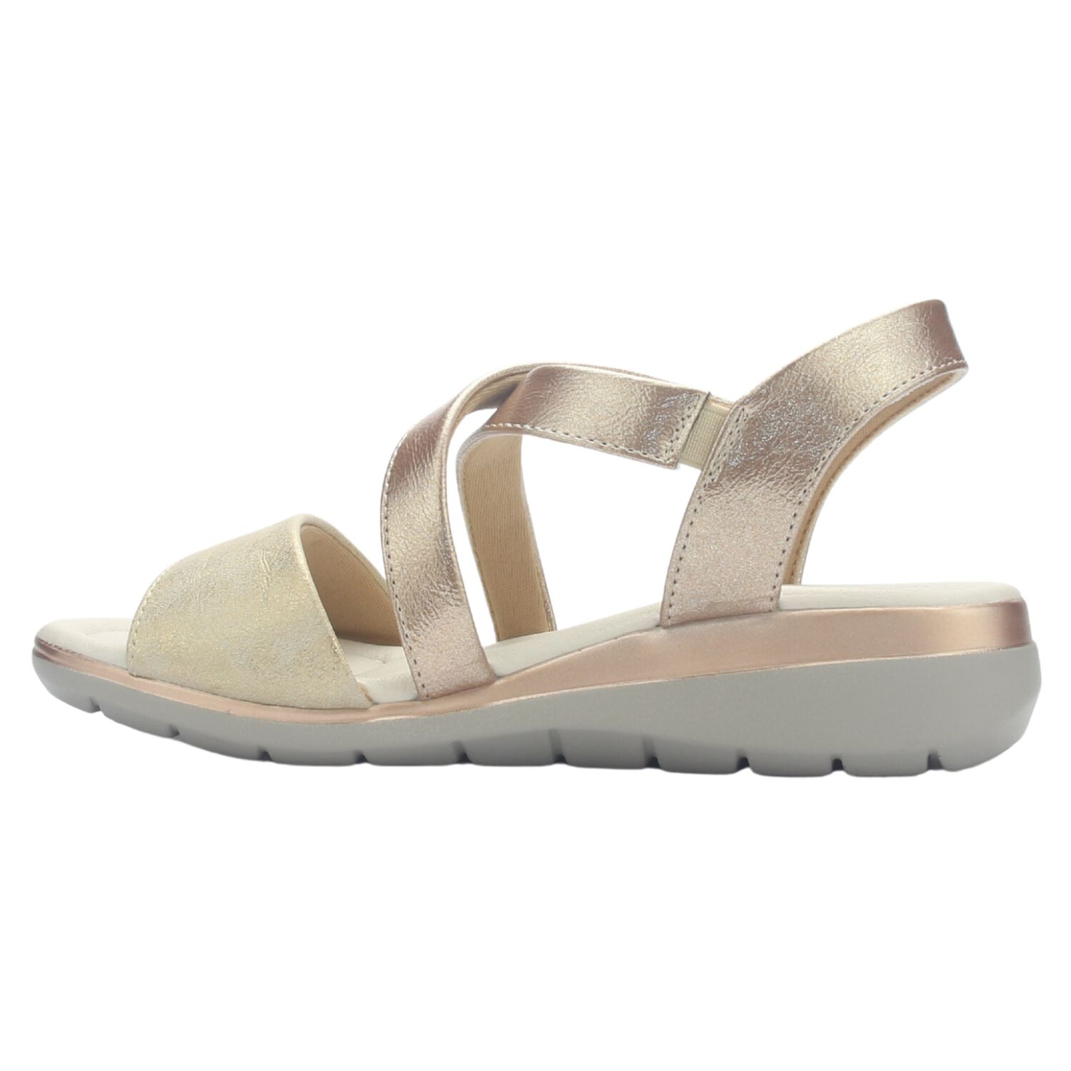 Sandalia Mujer Chalada Floro-6 Dorado Casual image number 1.0
