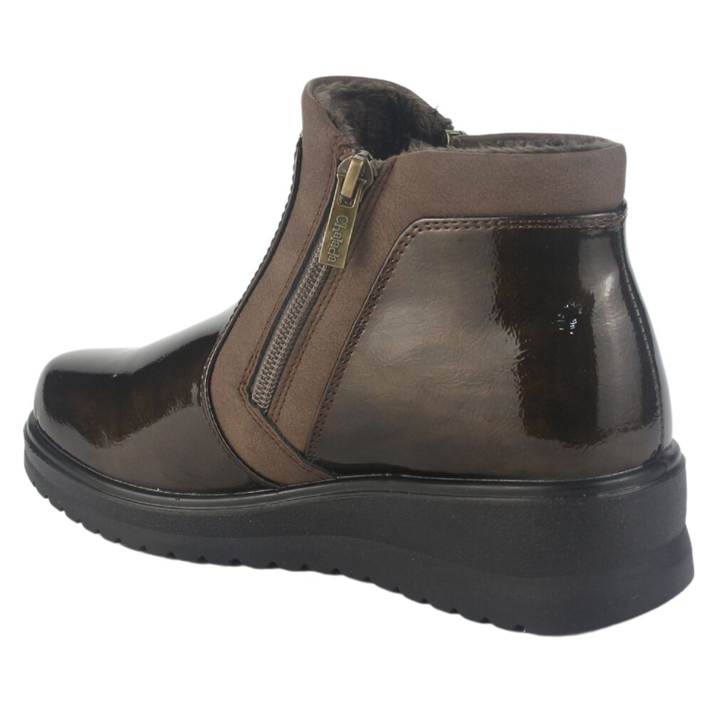 Botin Chalada Mujer Rayo-3 Caf&eacute; Casual image number 3.0