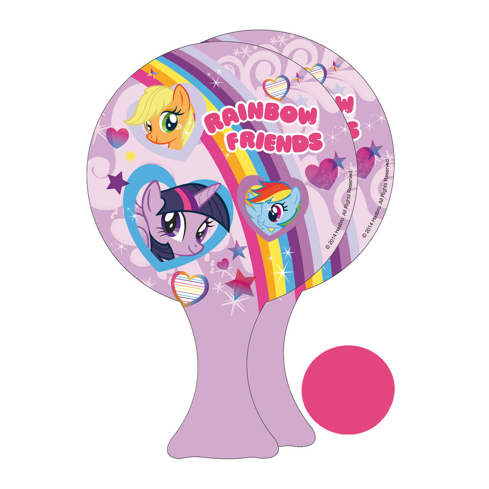 Set De Paletas De Madera My Little Pony Hasbro Pronobel image number 1.0