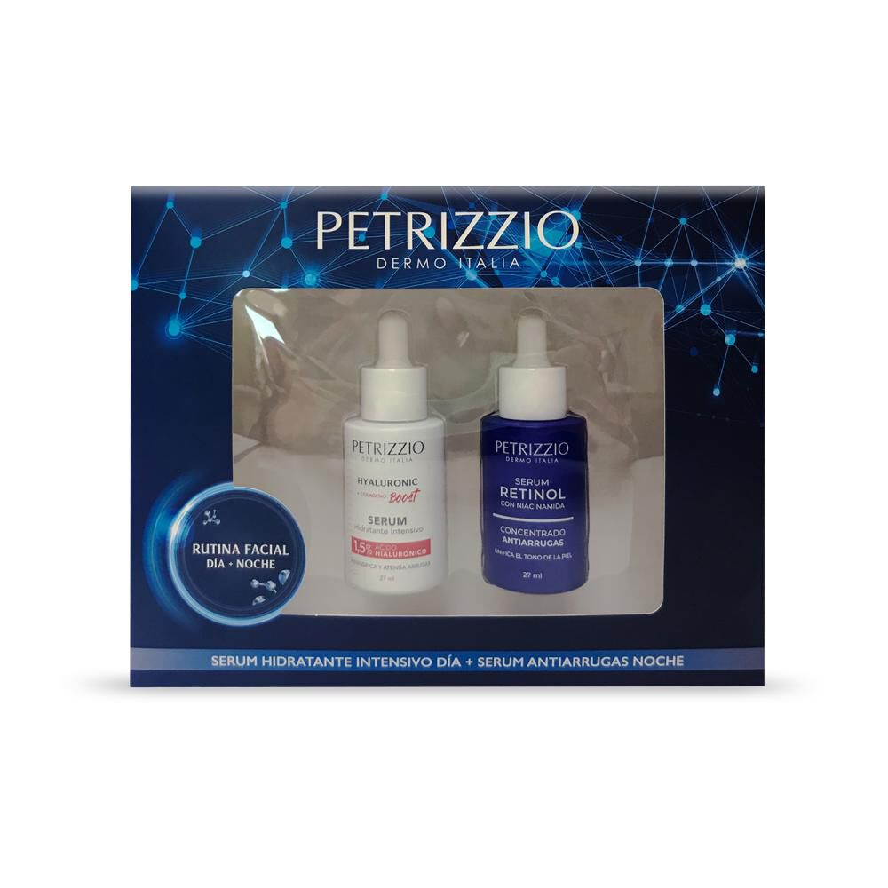 Set De Serum Día + Noche Hyluronic Boost Y Retinol Petrizzio Dermo image number 0.0