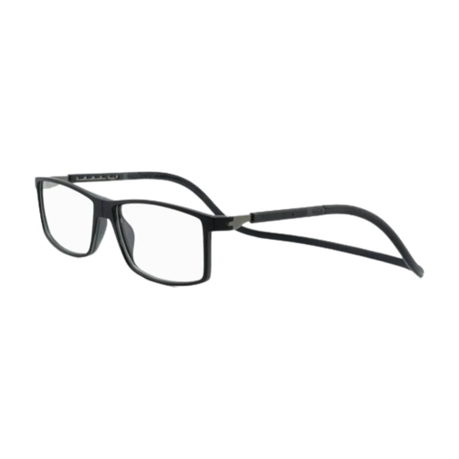 Lentes &Oacute;pticos Trevil Negro Con Clip Magn&eacute;tico Slastik image number 0.0