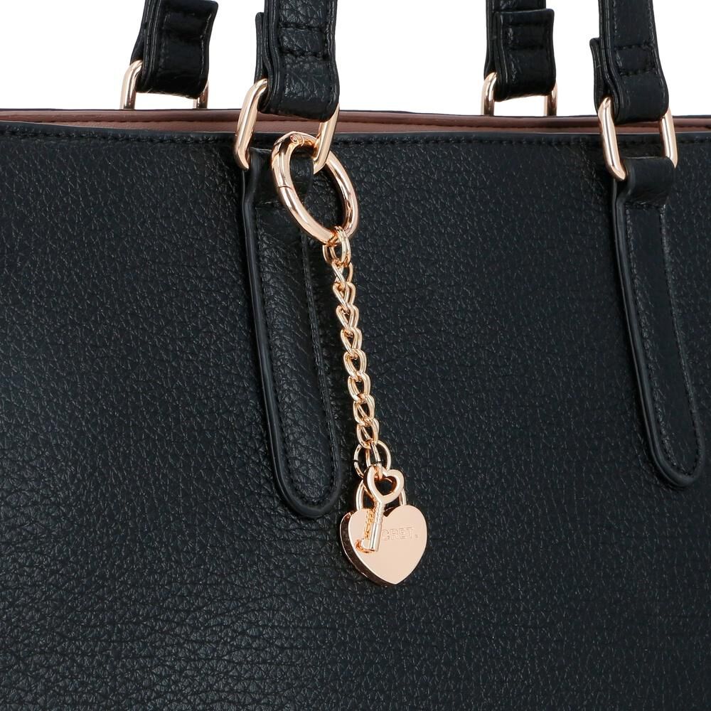 Cartera Tote Secret Verdon Sc6 L Negro image number 6.0