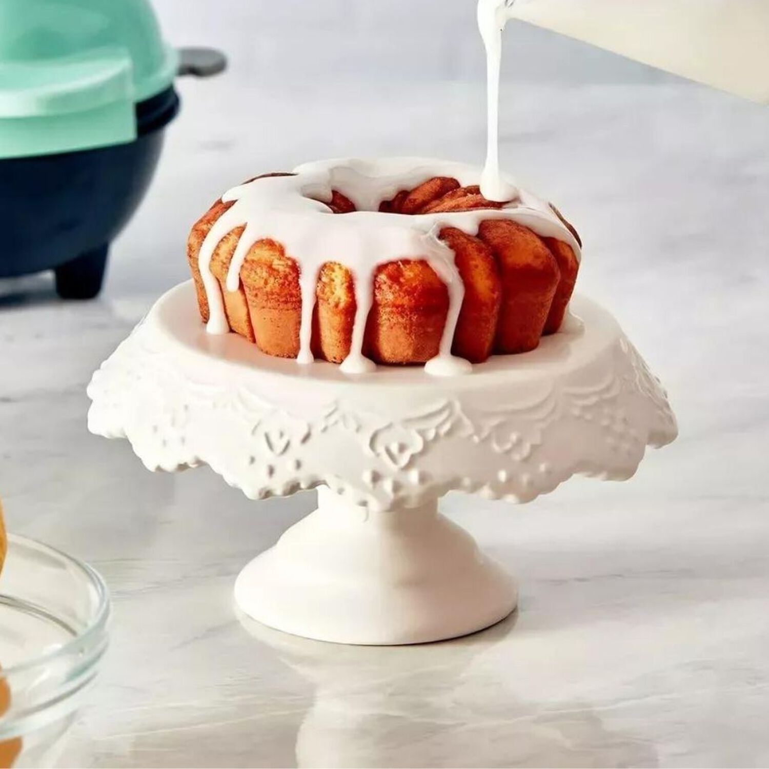 M&aacute;quina Mini Bundt Queque Pastel Con Molde Antiadherente image number 3.0