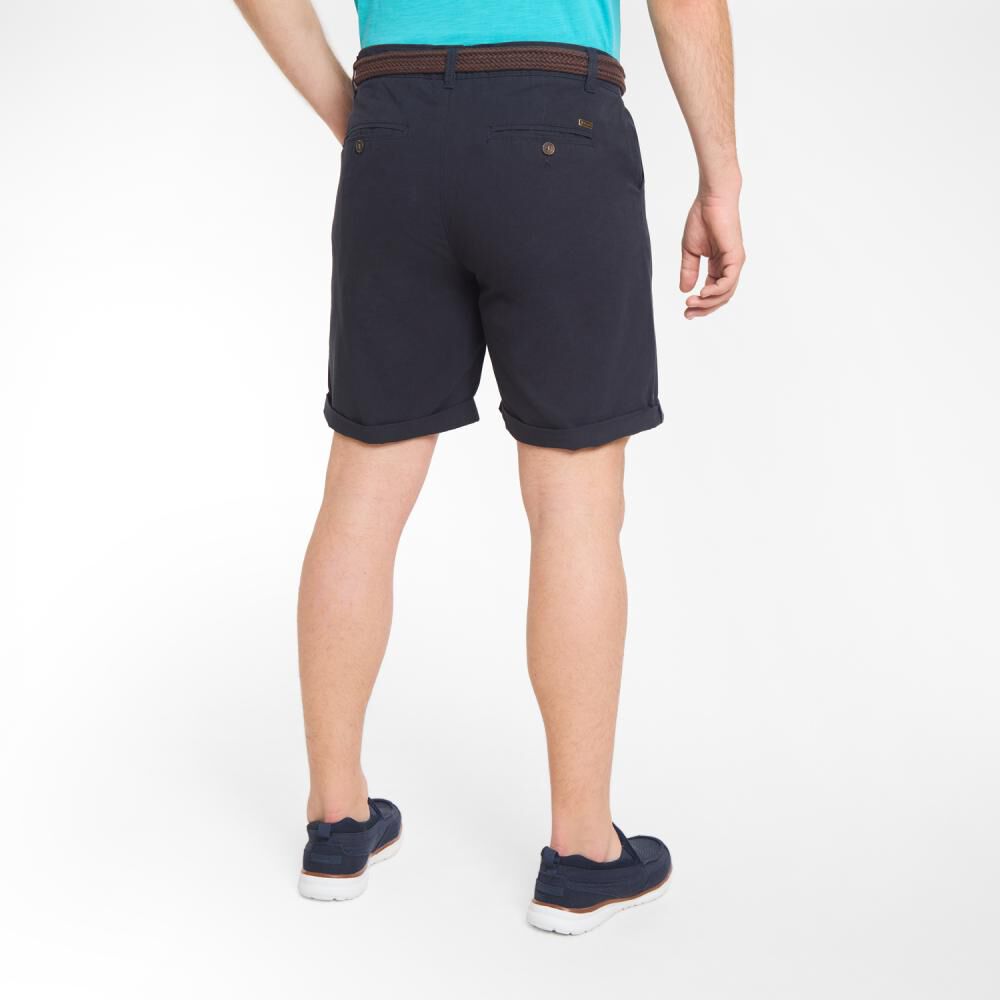Bermuda Tiro Medio Regular Hombre Peroe image number 3.0