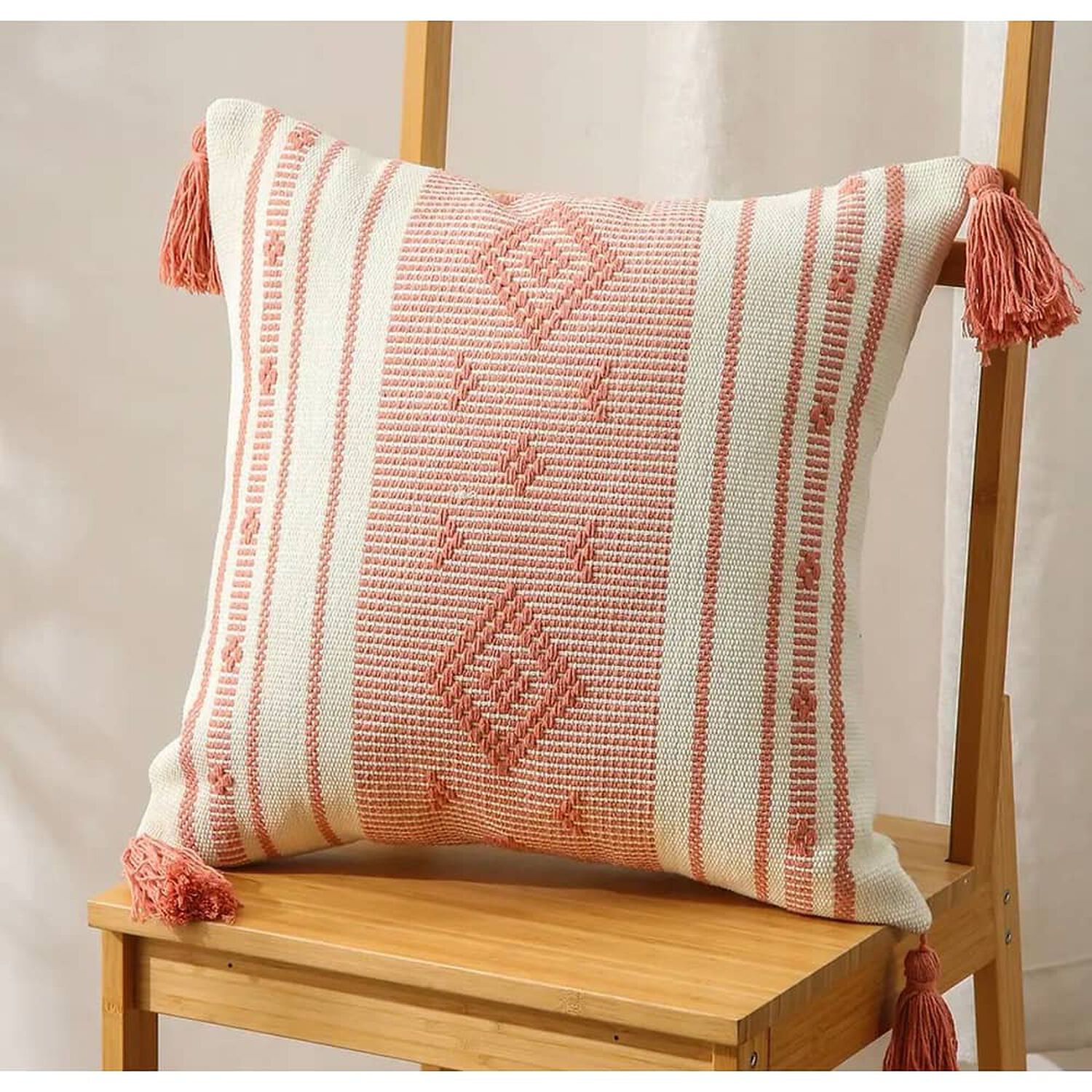 Set De 2 Cojines Kilim Con Borlas image number 2.0